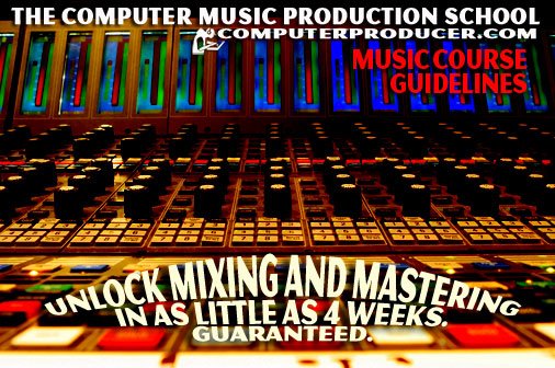 Unlock Mixing and Mastering Music Training Course Guidelines